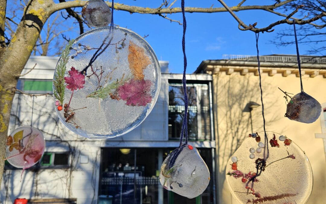 Eiszauber im Hort – Winterkunst