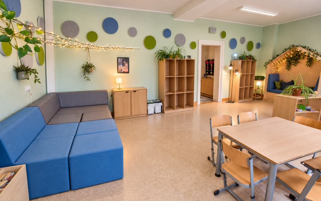 Neue Schallabsorber für unseren Hort